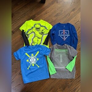 Under Armour shirts. Size 6.